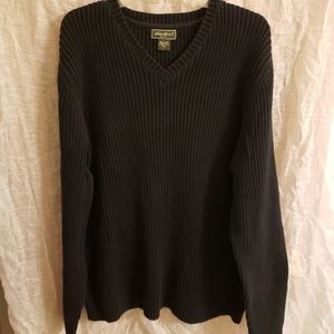 Men's V-neck sweater